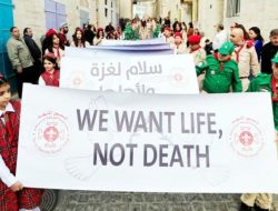 Suasana Perayaan Natal di Palestina Lebanon dan Suriah