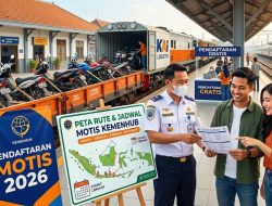 Stasiun Jakarta Gudang Buka Motis Lebaran 2026 Layani Pendaftaran 24 Jam